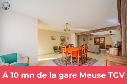 Maison de village axe St-Mihiel-Bar le Duc