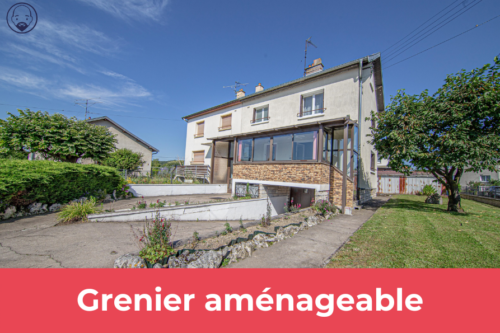 Maison sur sous-sol – surface habitable de 100 m2