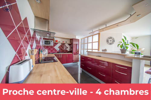 LOFT 4 CHAMBRES 184 M2 avec terrain et garage
