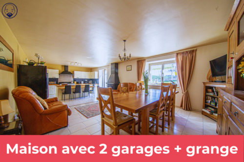 Propriété 235 m5 avec garage double et dépendances