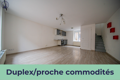 Appartement en duplex proche des commodités de Saint-Mihiel