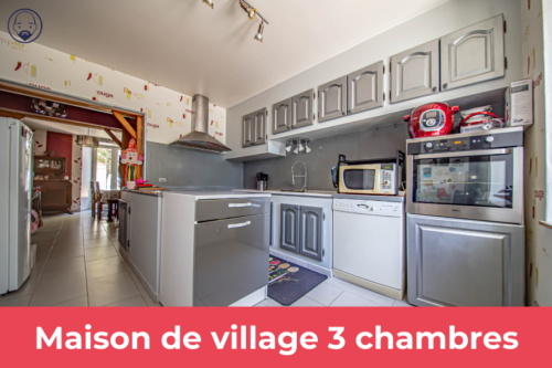 Maison de village 3 chambres