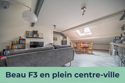 Appartement de type F3 au centre-ville de Saint-Mihiel