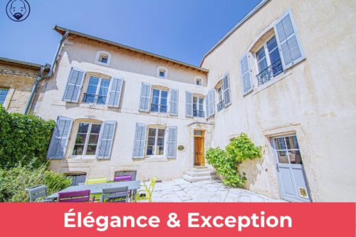 Maison de village dite ‘bourgeoise’ à seulement 10 minutes d
