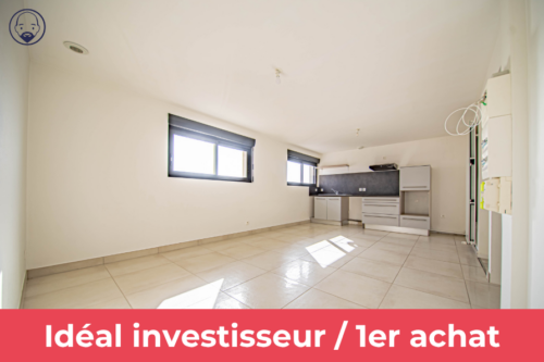 Appartement de 45 m2 sous les combles situé au quatrième éta