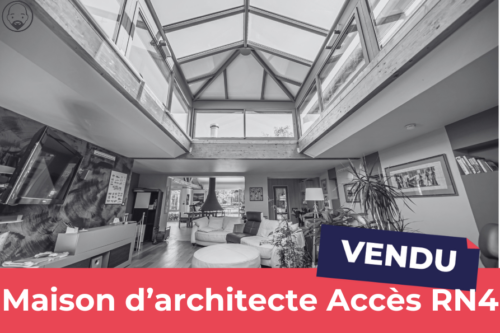 Maison d’architecte 4 chambres