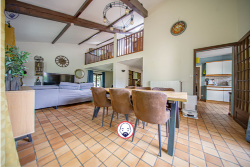 Maison d’architecte – 4 chambres + bureau