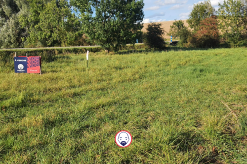 Terrain constructible environ 1000 m2 proche Bar-Le-Duc