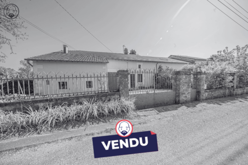 Maison de village 125 m2 avec garage et grand jardin