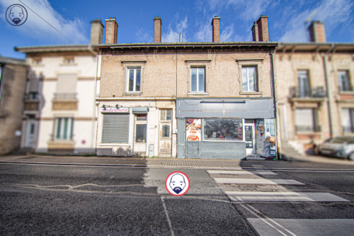 Locaux commerciaux et appartements