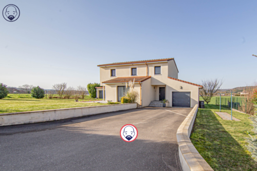Maison d&rsquo;architecte sur jardin paysagé
