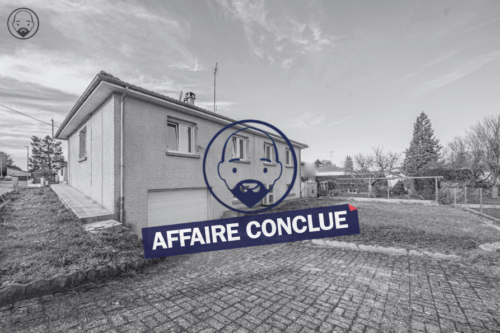Pavillon sur sous-sol 3 chambres